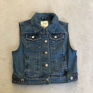 Marilyn Monroe Rhinestone Denim Vest